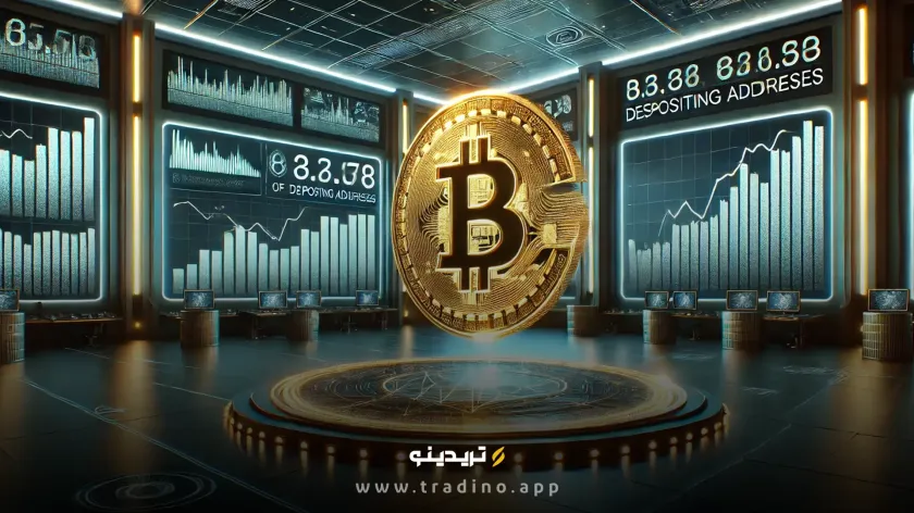 کاهش قابل‌توجه آدرس‌های واریز بیت کوین به صرافی‌ها؛ نشانه‌ای از کاهش فشار فروش؟